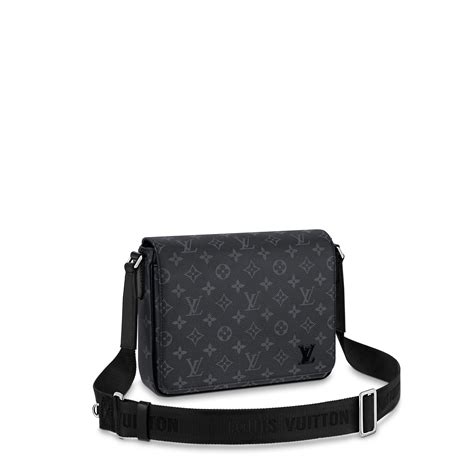 lv monogram bag messenger|district pm messenger bag lv.